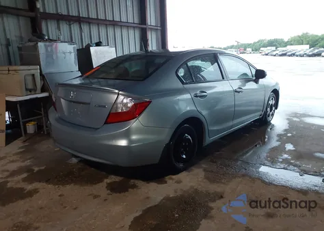 2012 Honda Civic Hybrid из США, поврежденный, VIN JHMFB4F2XCS000227